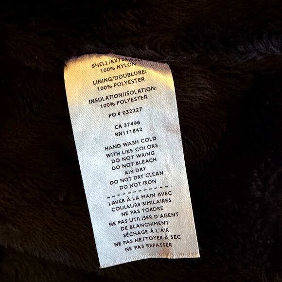 Levelwear Vest Women's Black Full zip Quilted Secure Pockets Plush Lining, Small - Picture 5 of 6